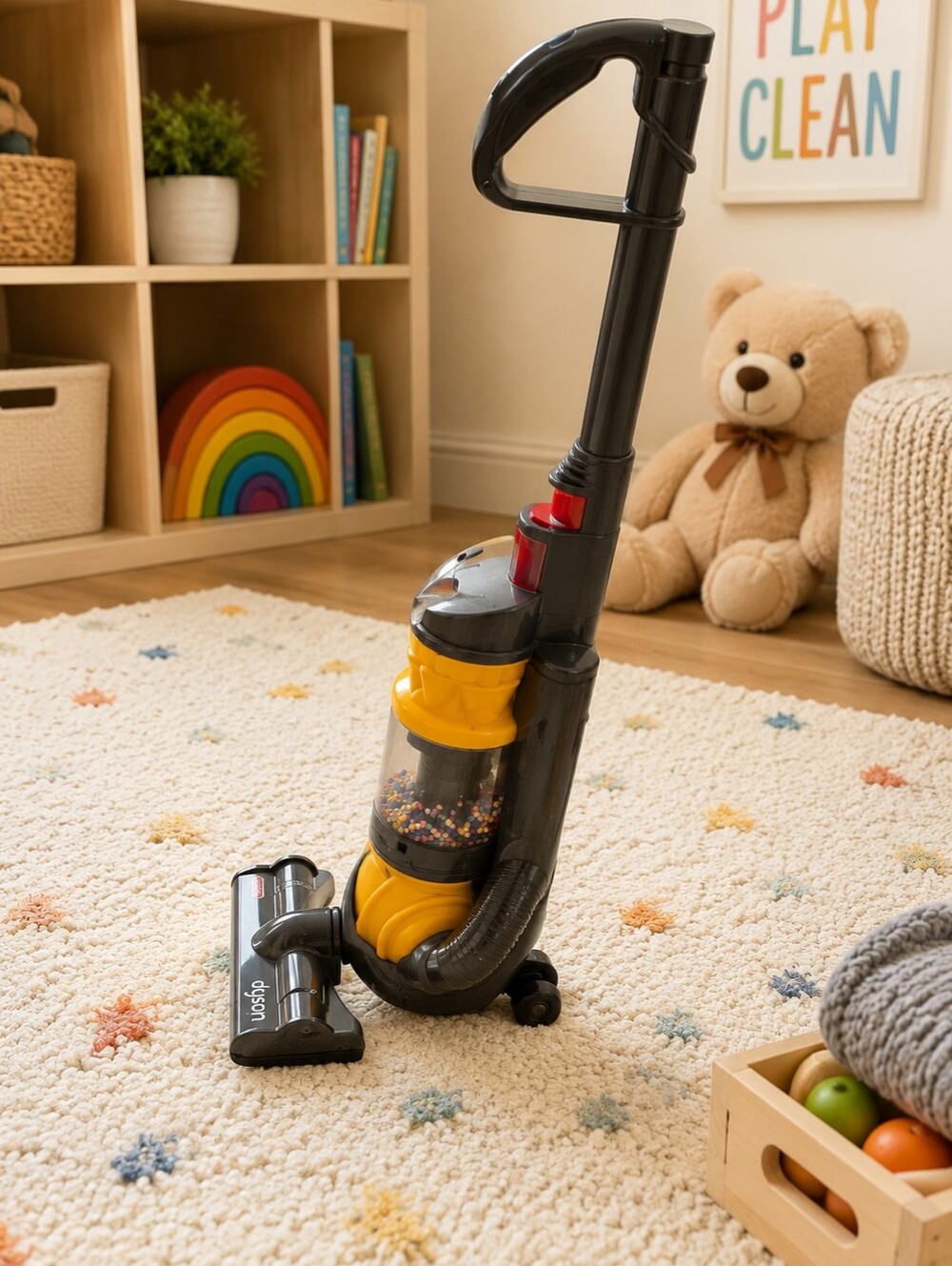 Casdon Dyson Toy Vacuum Cleaner – Kids Pretend Play